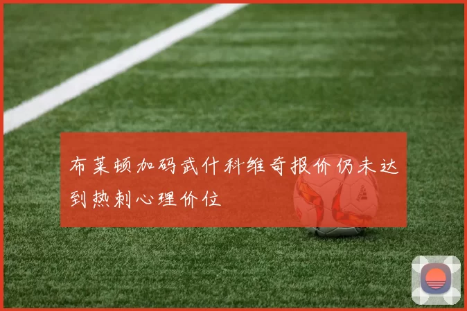 布莱顿加码武什科维奇报价仍未达到热刺心理价位